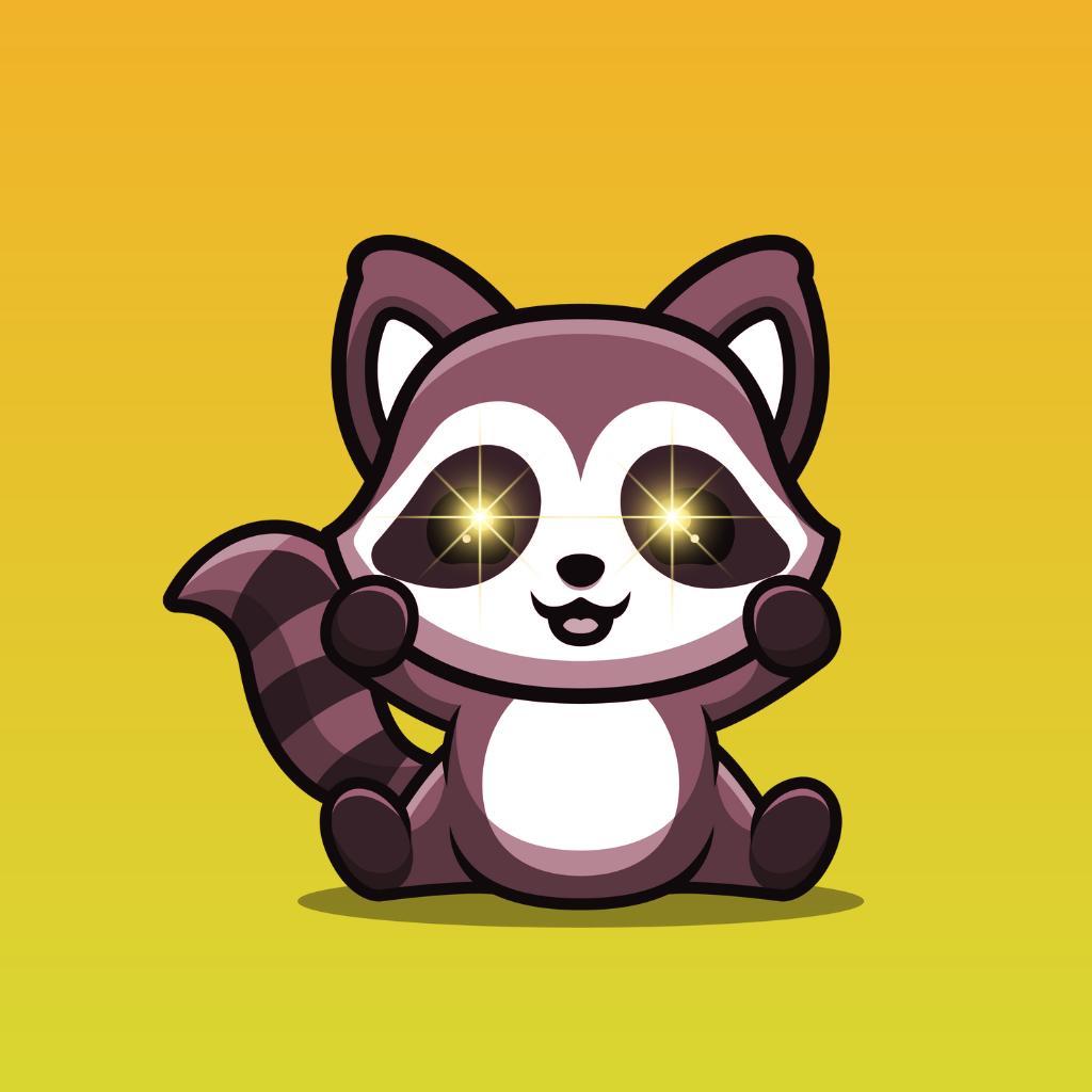 Cute Raccoon 2