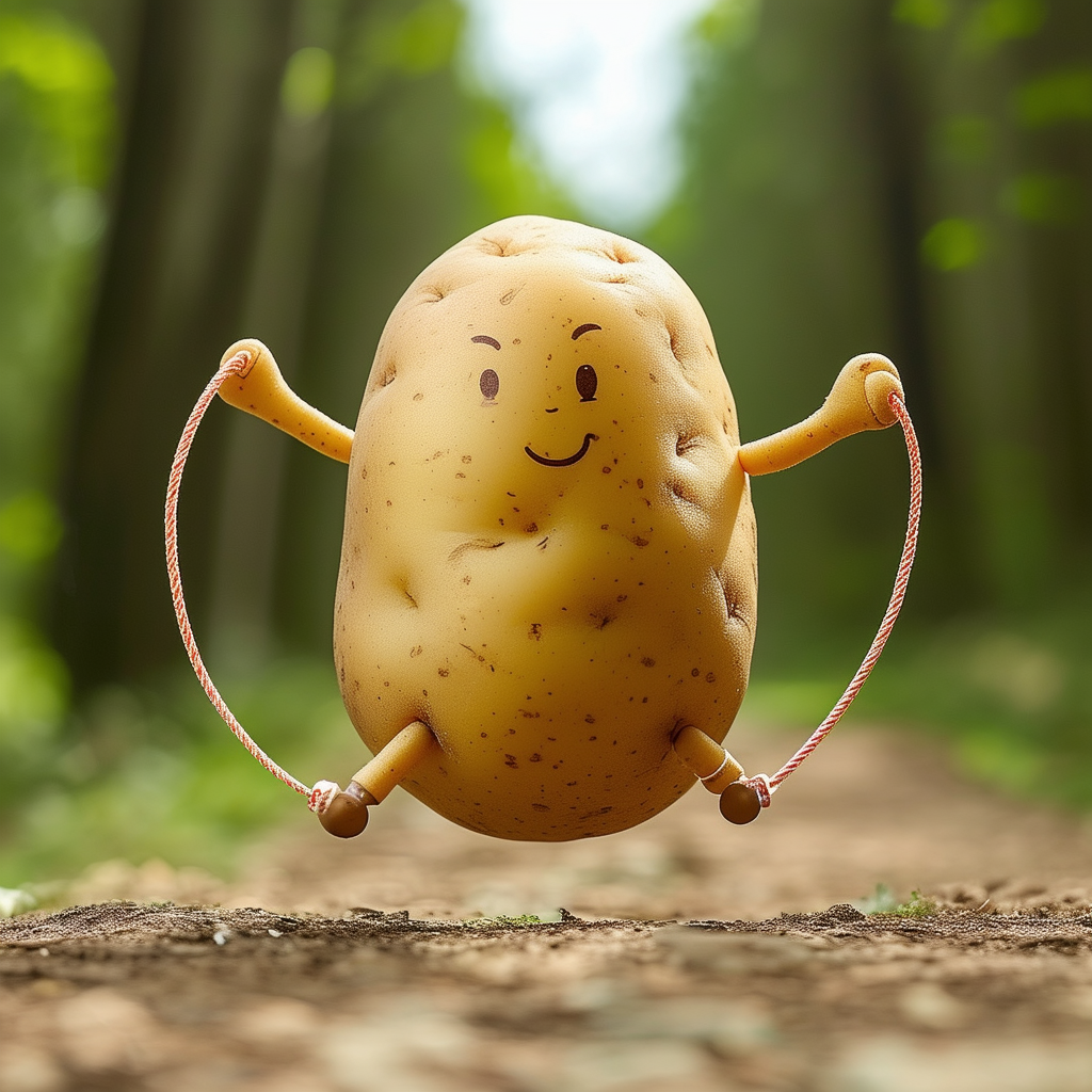 Potato jumping rope 2